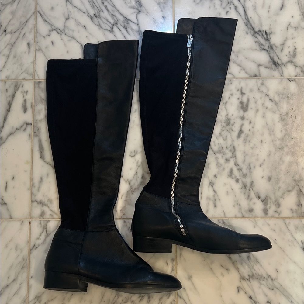 MICHAEL Michael Kors Black Over the Knee Boots Size 10